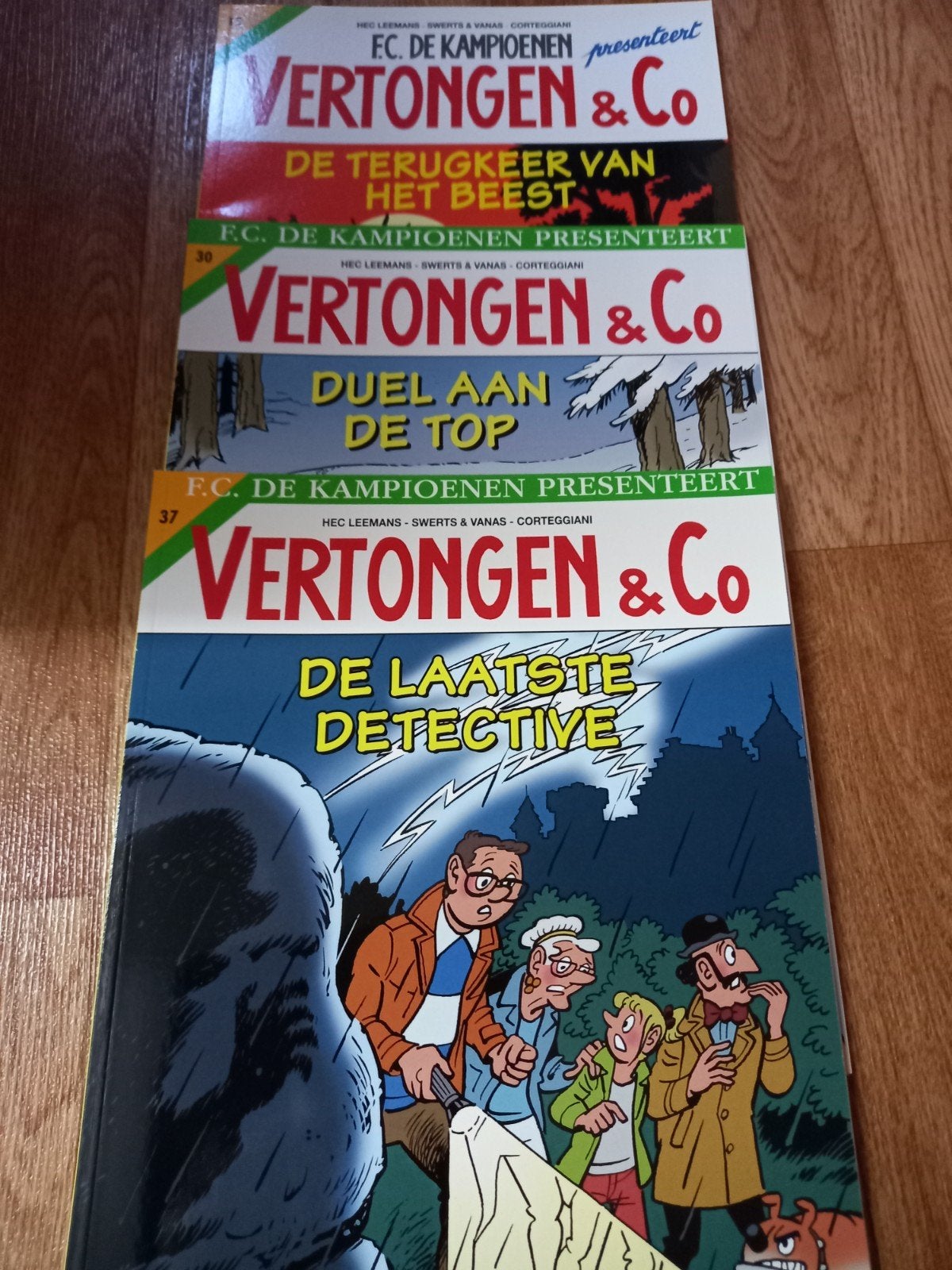 strip verhalen Vertongen &Co 3euro stuk, Boeken, Ophalen
