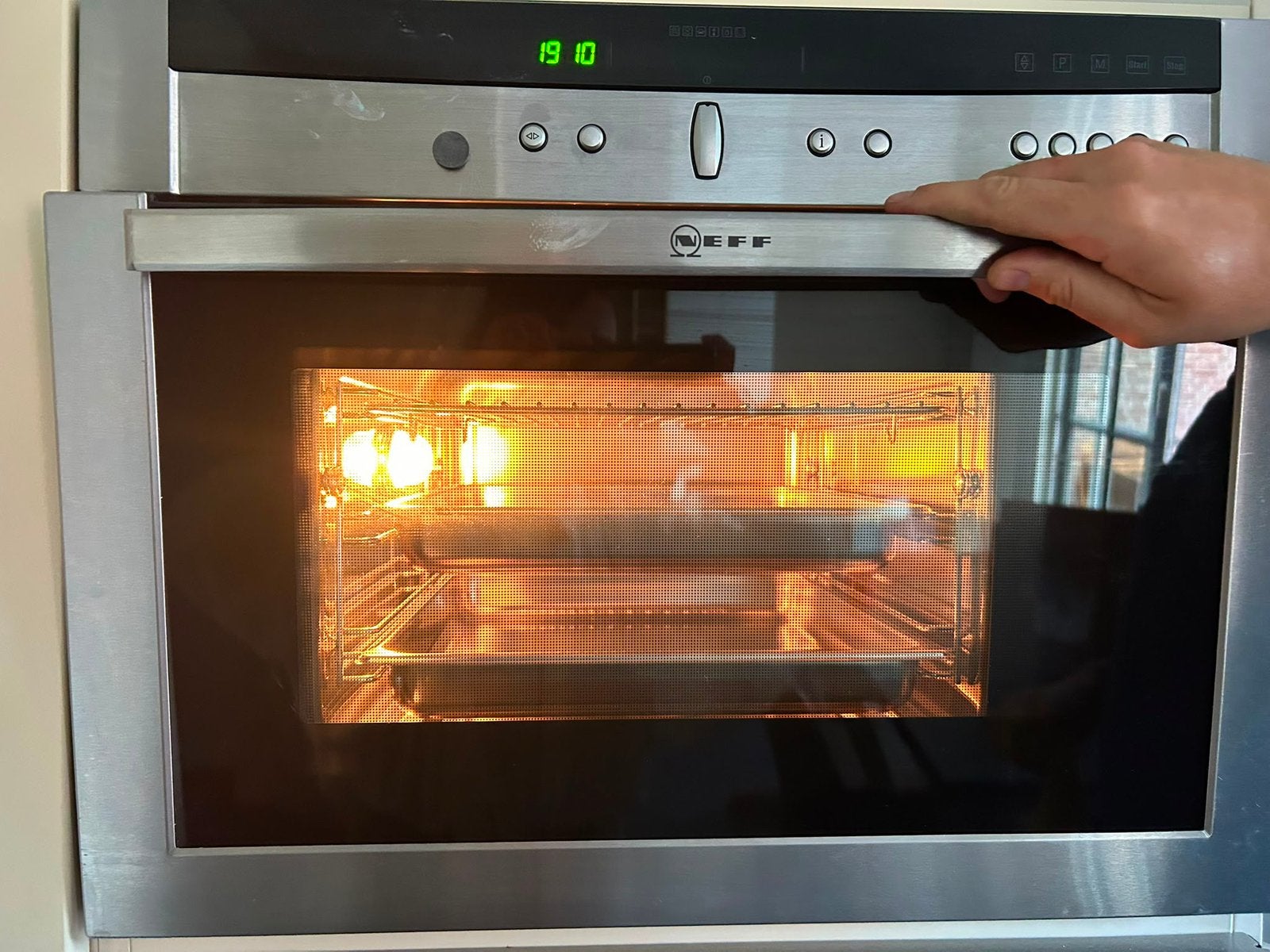 NEFF C47D42N0/03 inbouw stoomoven - inox, Ophalen, Neff, Inbouw, Stoomoven