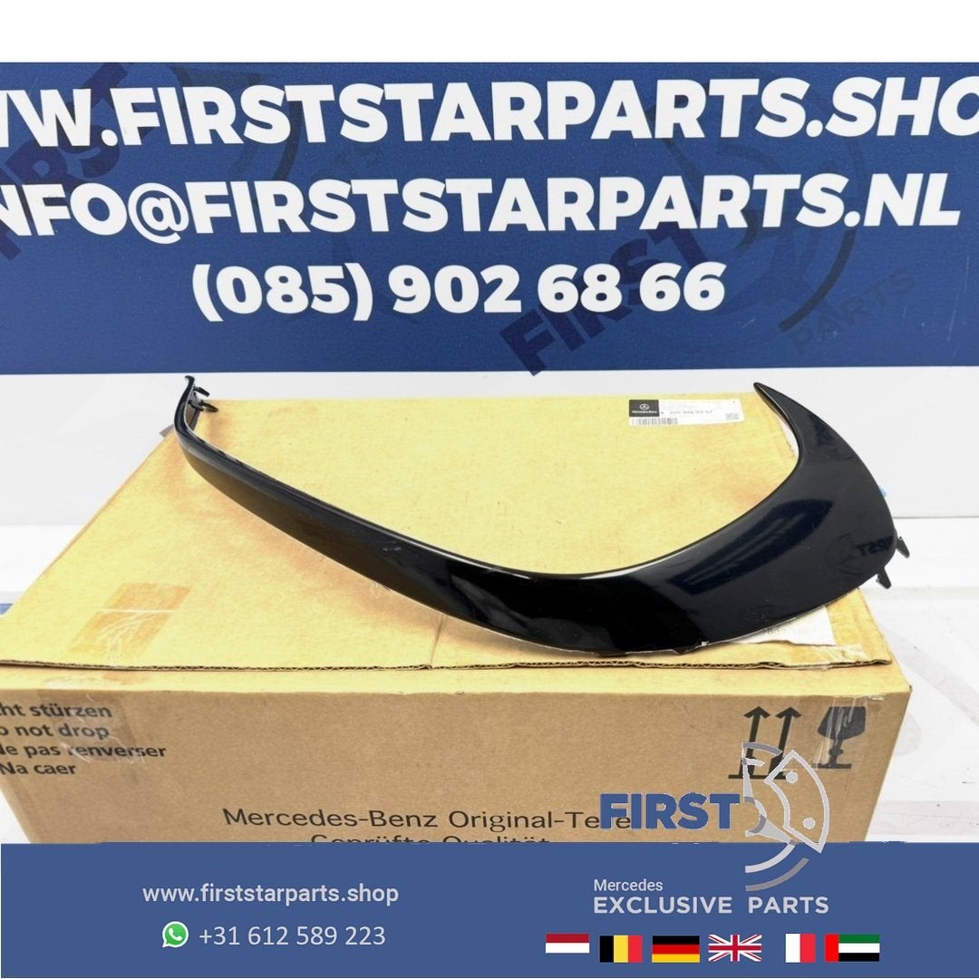 W177 A45 AMG VOORBUMPER AERO SPLITTER LINKS of RECHTS 2018-2, Gebruikt, Voor, Ophalen of Verzenden, -