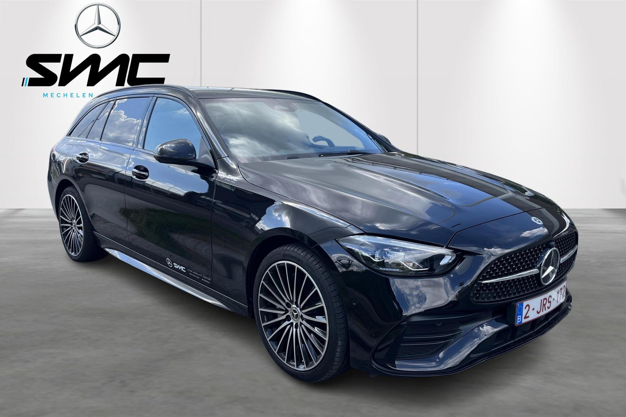 Mercedes-Benz C-Klasse Break C 300 e Break, Auto's, Automaat, Zwart, 4 cilinders, 2145 kg