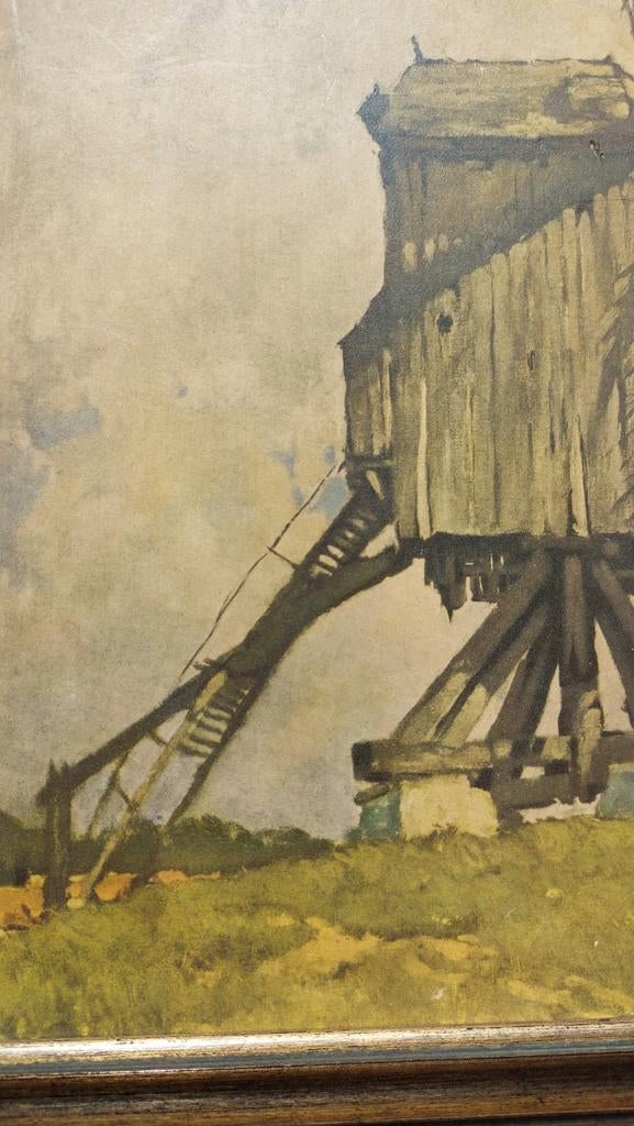 Nederlands landschap van j goossens, Ophalen