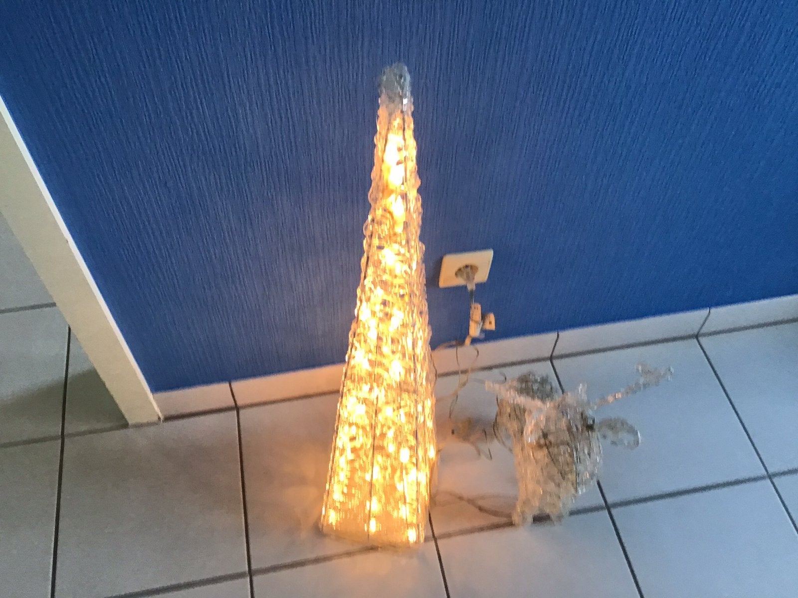 Kerstversiering, Ophalen of Verzenden, Zo goed als nieuw