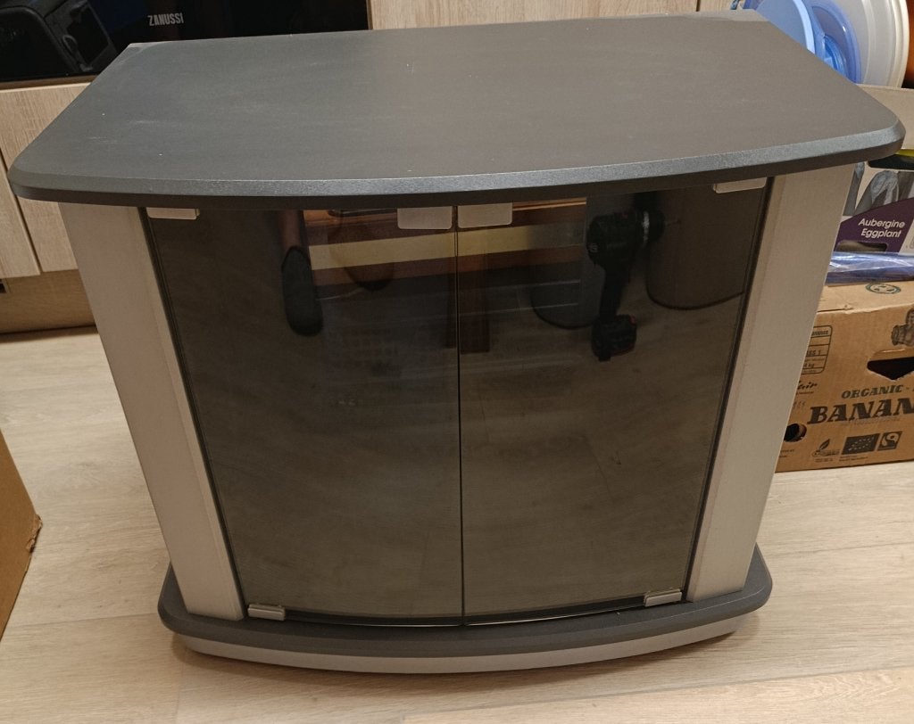 Tv kastje modern grijs, Huis en Inrichting, Ophalen, Gebruikt, Overige houtsoorten, 50 tot 100 cm