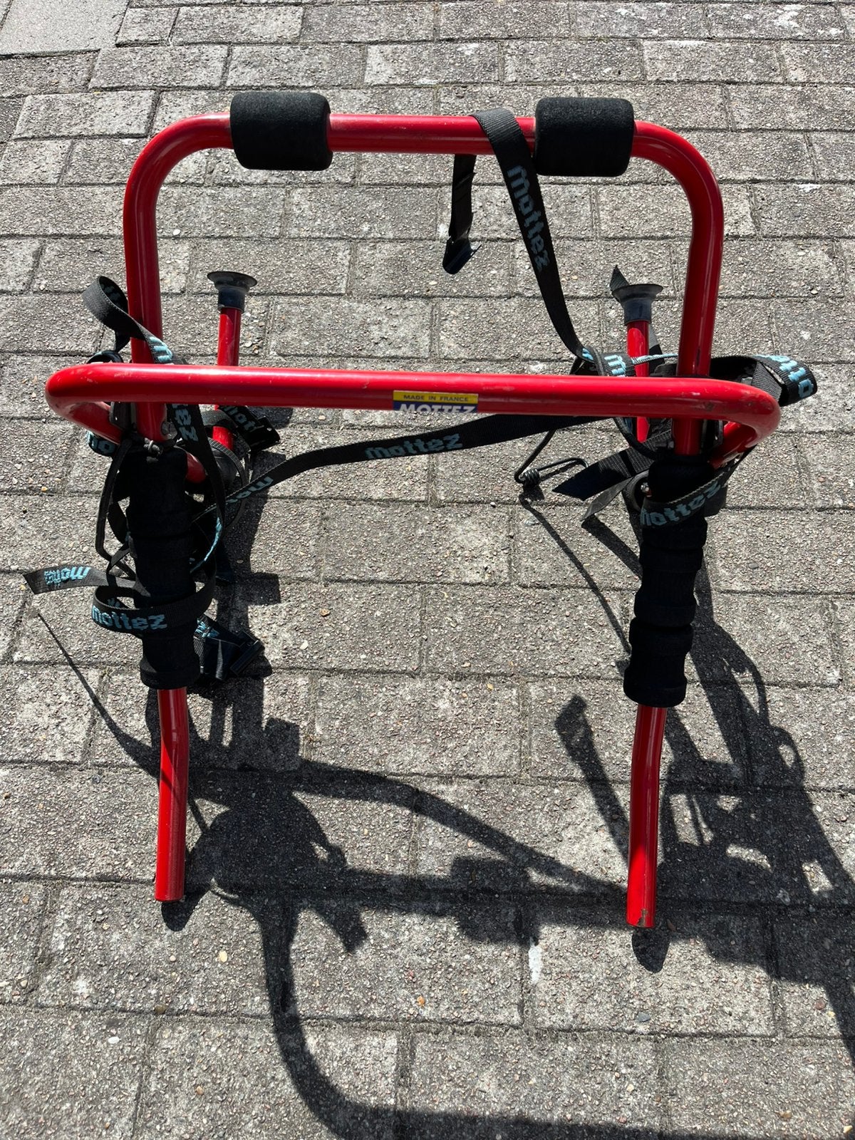 Fietsendrager (geen trekhaak nodig), Ophalen, 3 fietsen of meer, Gebruikt, Achterklepdrager