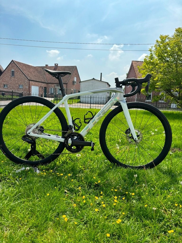 Koersfiets small trek emonda, Carbon, 49 tot 53 cm, Zo goed als nieuw, Schijfrem