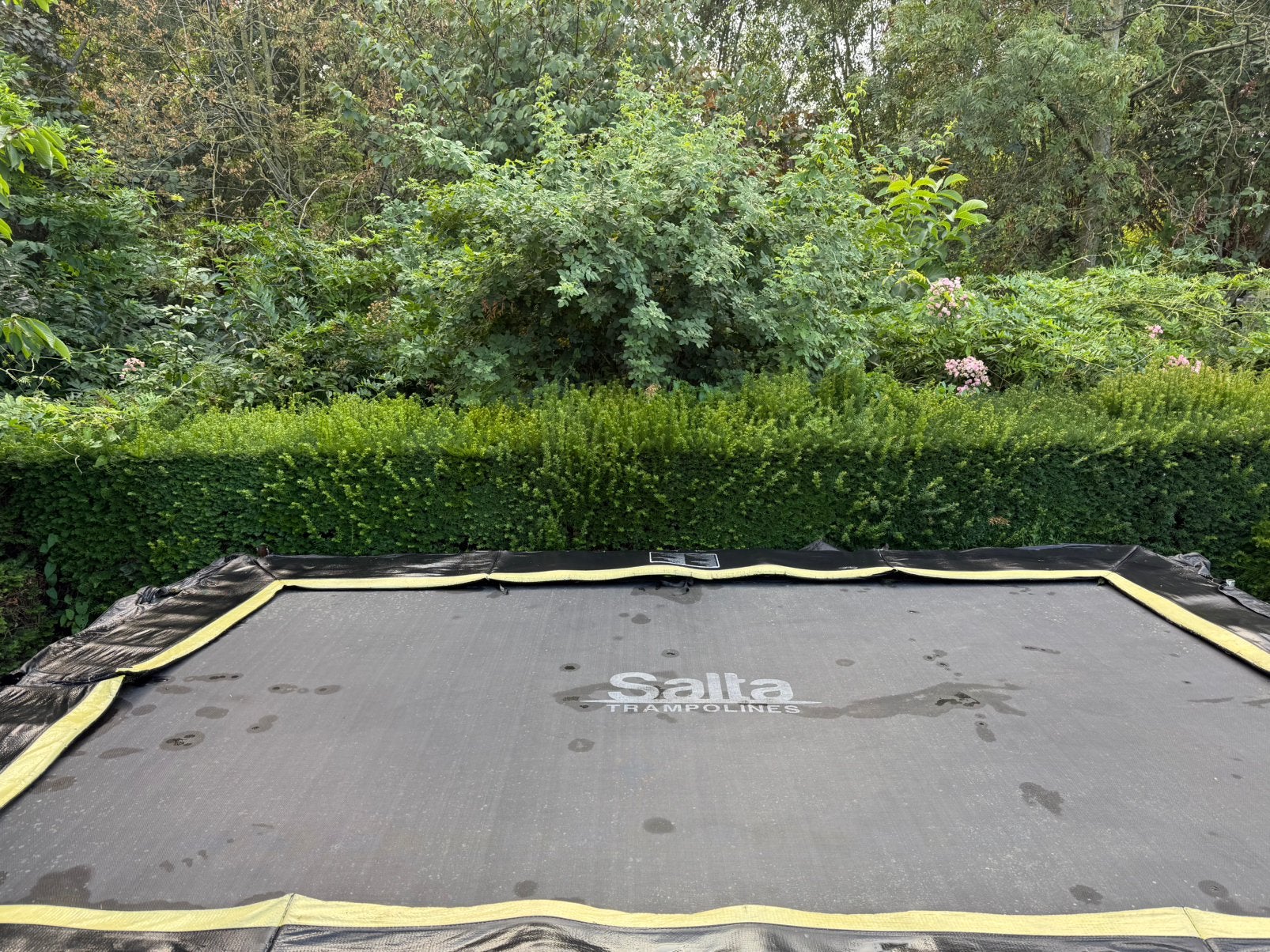 Salta trampoline 2,3m op 3,6m, Enlèvement, Utilisé