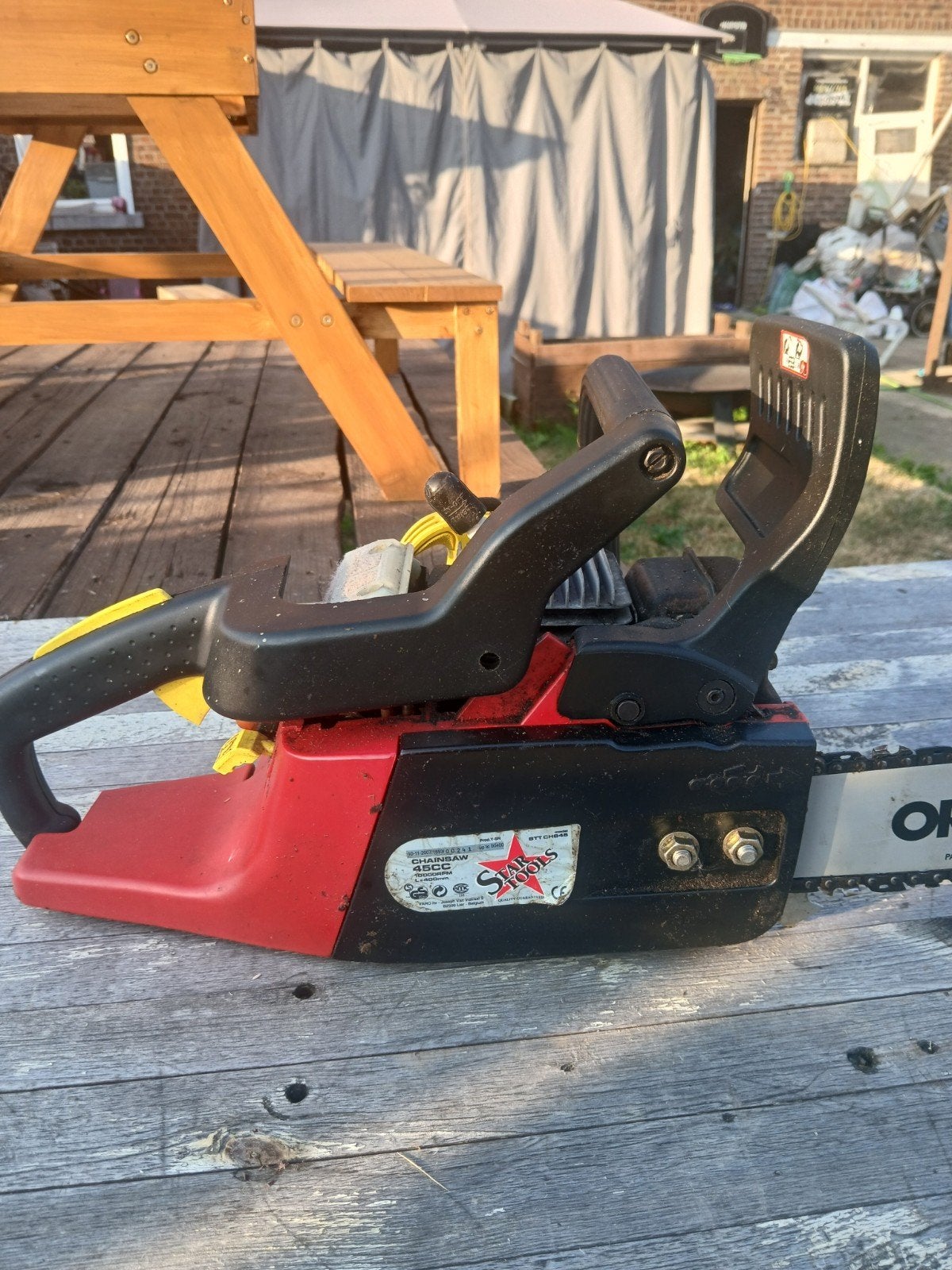 tronçonneuse 45cc STAR TOOLS, Enlèvement, Utilisé, Star tools