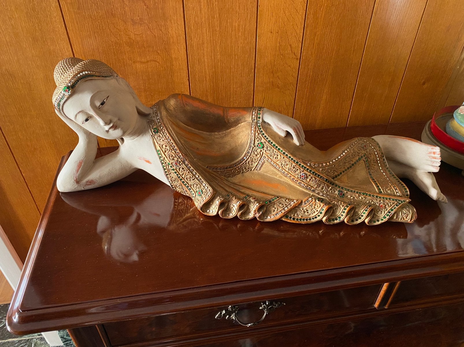 Bouddha couché, Enlèvement