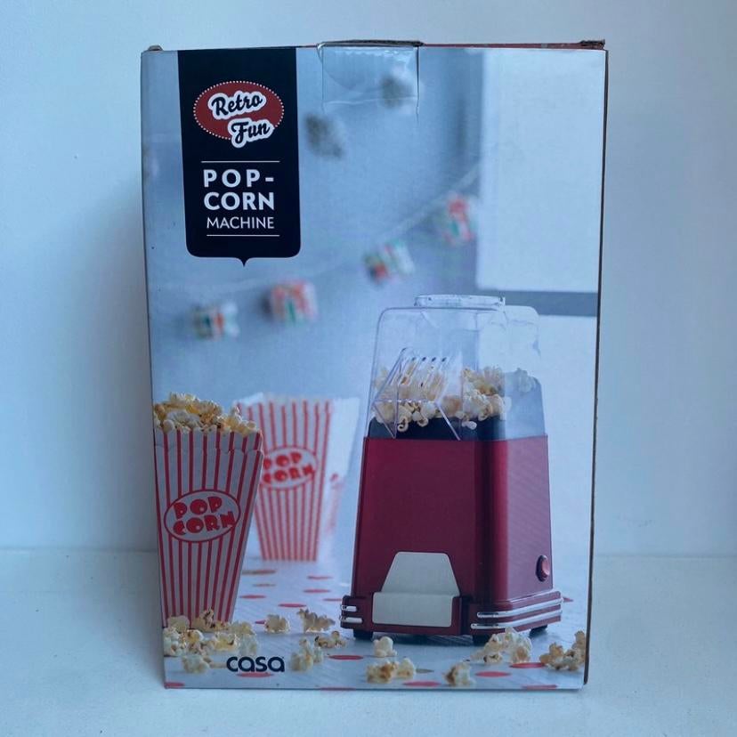 Machine à pop-corn rétro et amusante de Casa, Enlèvement ou Envoi, Comme neuf