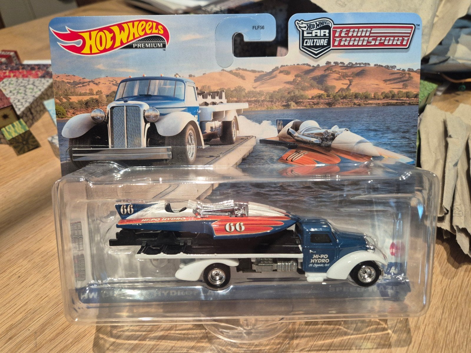 Hotwheels team transport hydroplane real riders, Ophalen of Verzenden