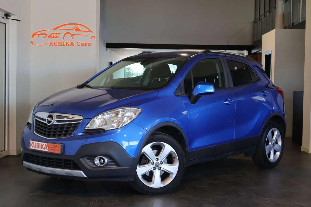 Opel Mokka Mokka 1.6i 4x2 Cosmo navi CruiseC Garantie*, Auto's, Euro 5, Stof, Gebruikt, Zwart