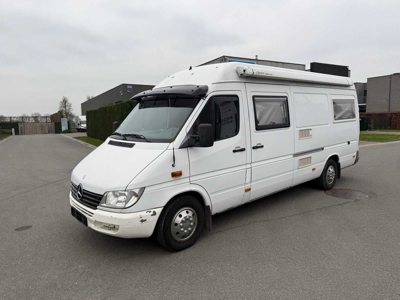 MERCEDES - 2001 - SPRINTER - MOBILHOME, Auto's, Mercedes-Benz, Automaat, Gebruikt, Overige modellen, Bedrijf