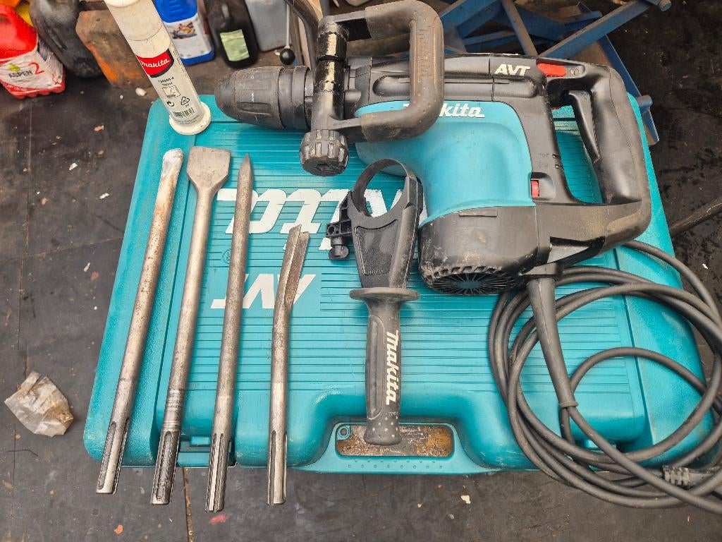 Makita HR4010C boor-breekhamer voor SDS-MAX, Ophalen, 600 watt of meer, Boor- en/of Breekhamer, Zo goed als nieuw