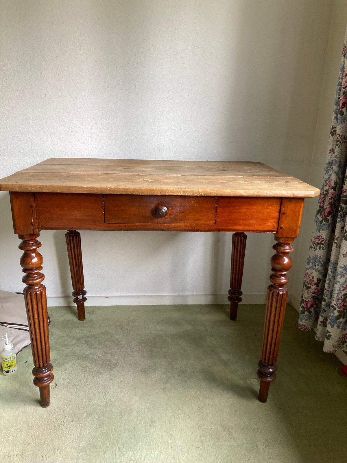 Table ancienne Louis Philippe, Enlèvement