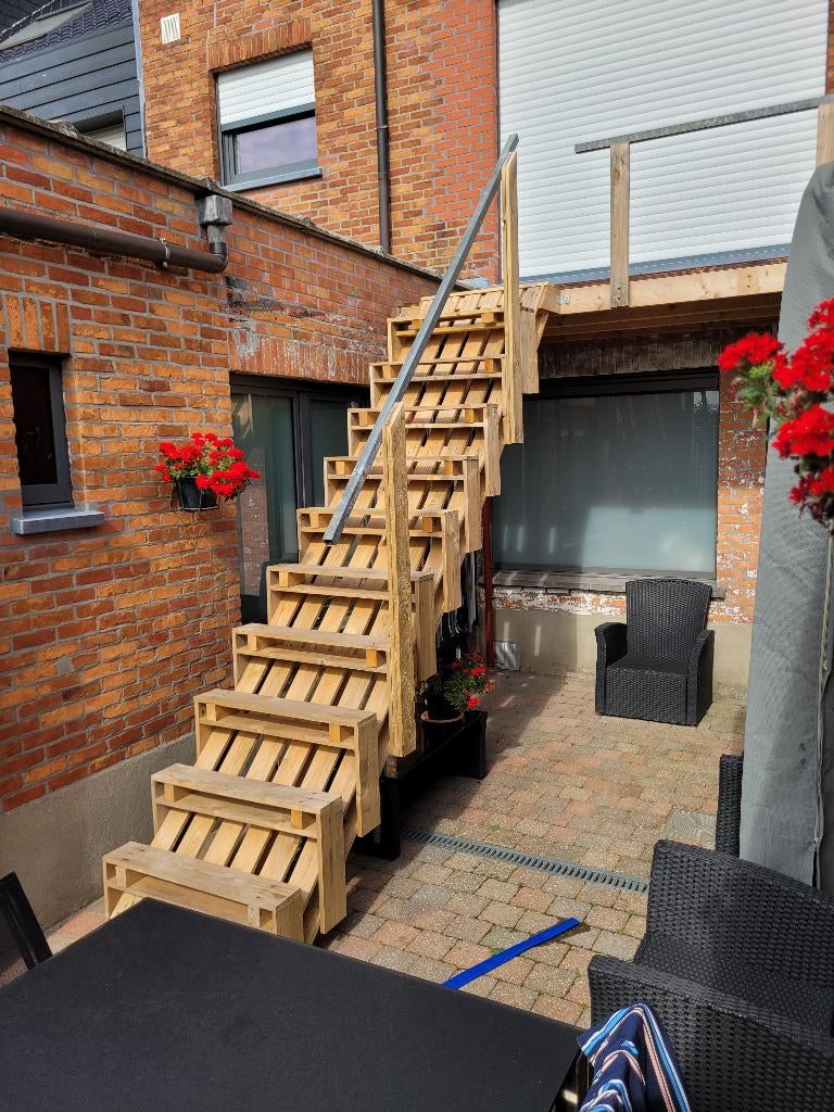 Werftrap, Doe-het-zelf en Bouw, Ophalen, Gebruikt