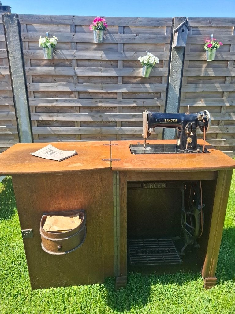 Naaimachine Singer, Antiek en Kunst, Antiek | Naaimachines, Ophalen
