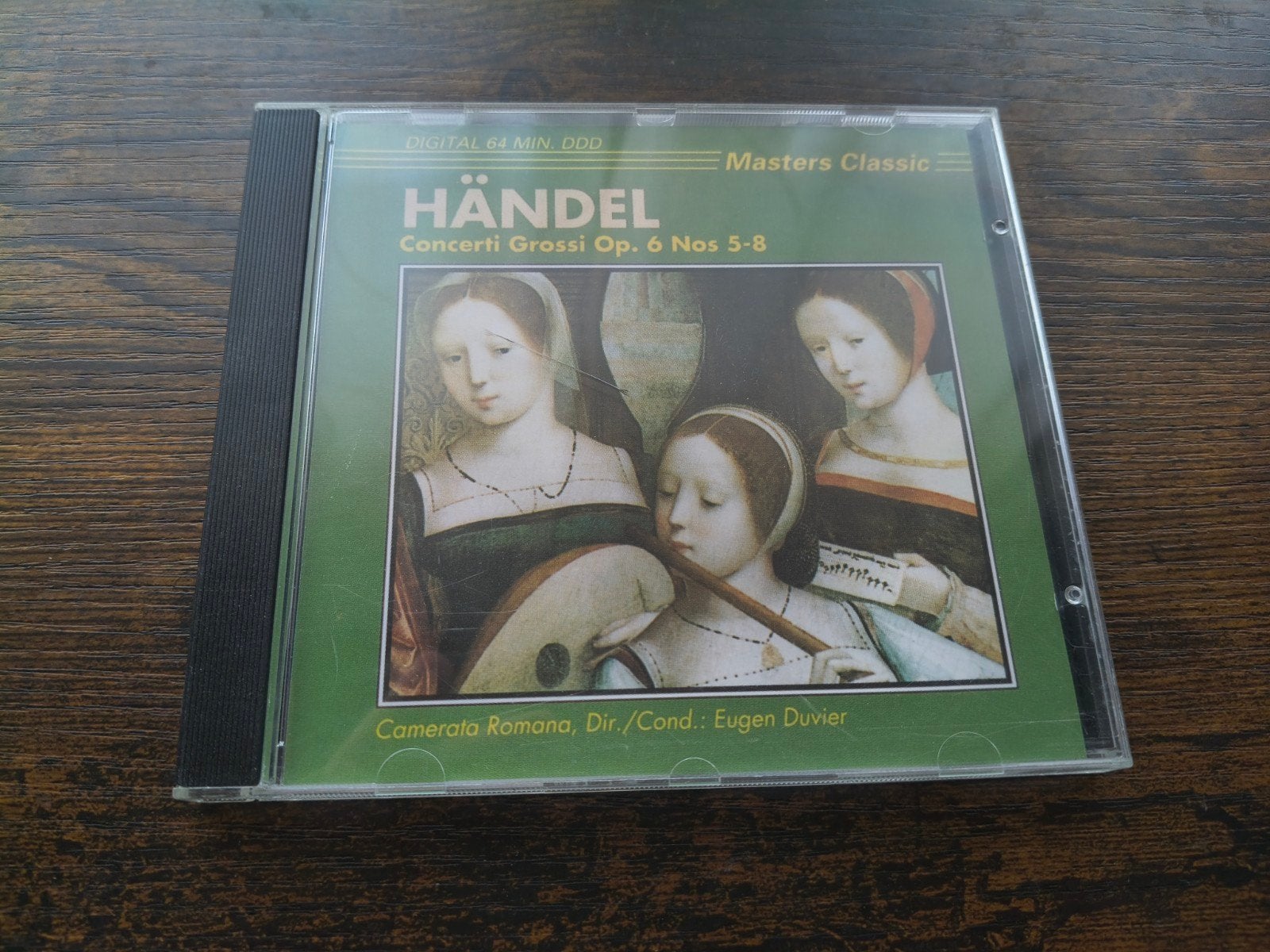 Handel, concerti grossi op. 6, no. 5-8 Camerata Romana, Cd's en Dvd's, Ophalen of Verzenden, Kamermuziek, Gebruikt, Barok