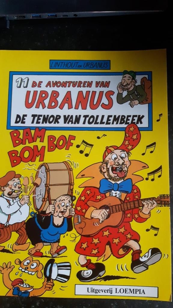 Urbanus 11 - De tenor van Tollembeek - 1ste druk, Eén stripboek, Ophalen, Zo goed als nieuw