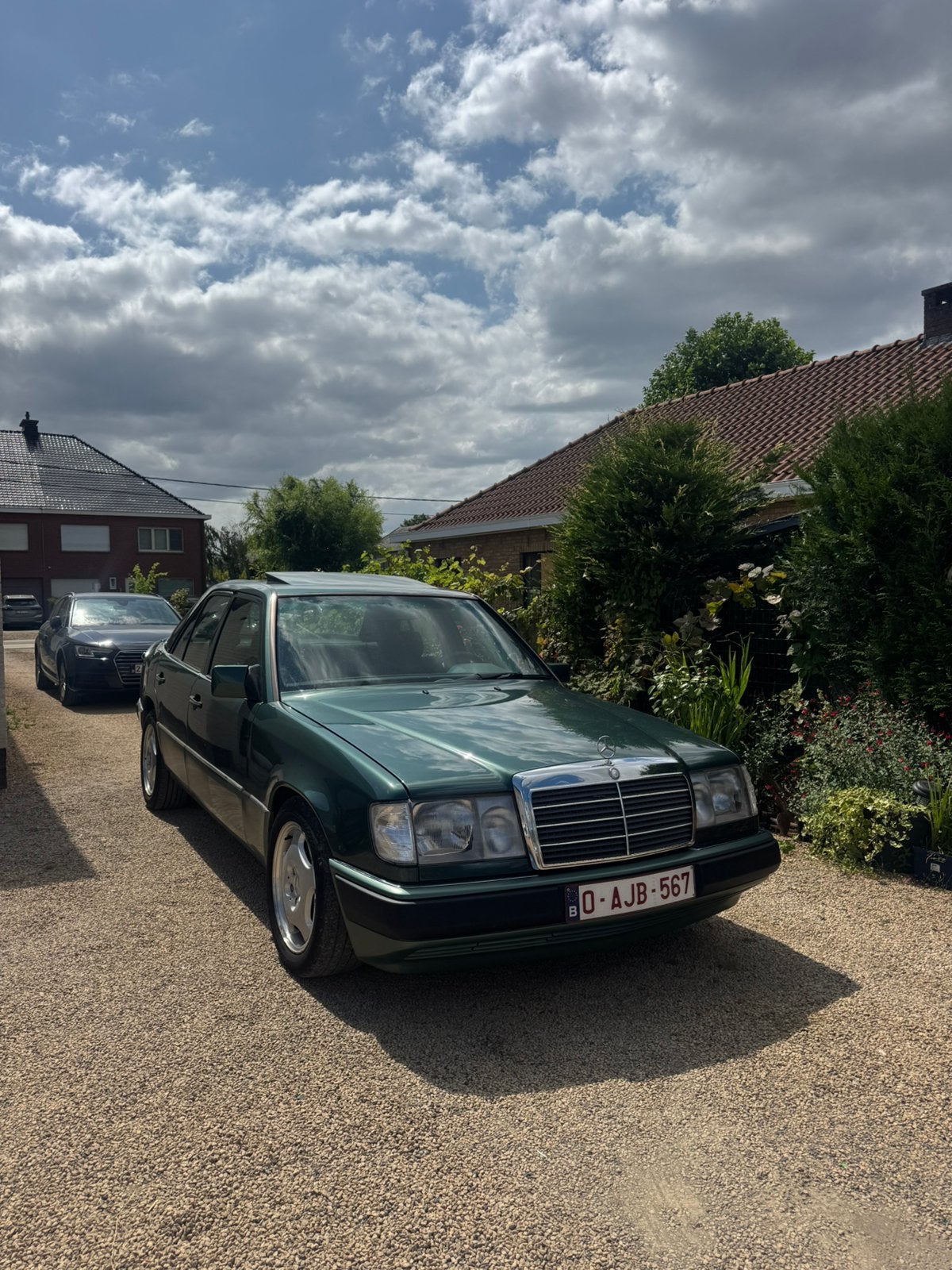 Mercedes 250d w124 malachietgroen, Auto's, Mercedes-Benz, 4 deurs, Stof, Overige kleuren, Particulier