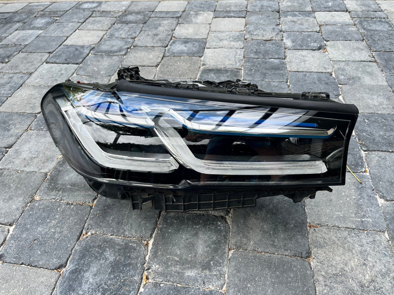 Phare avant droit lazer bmw serie5 facelift., Enlèvement, BMW