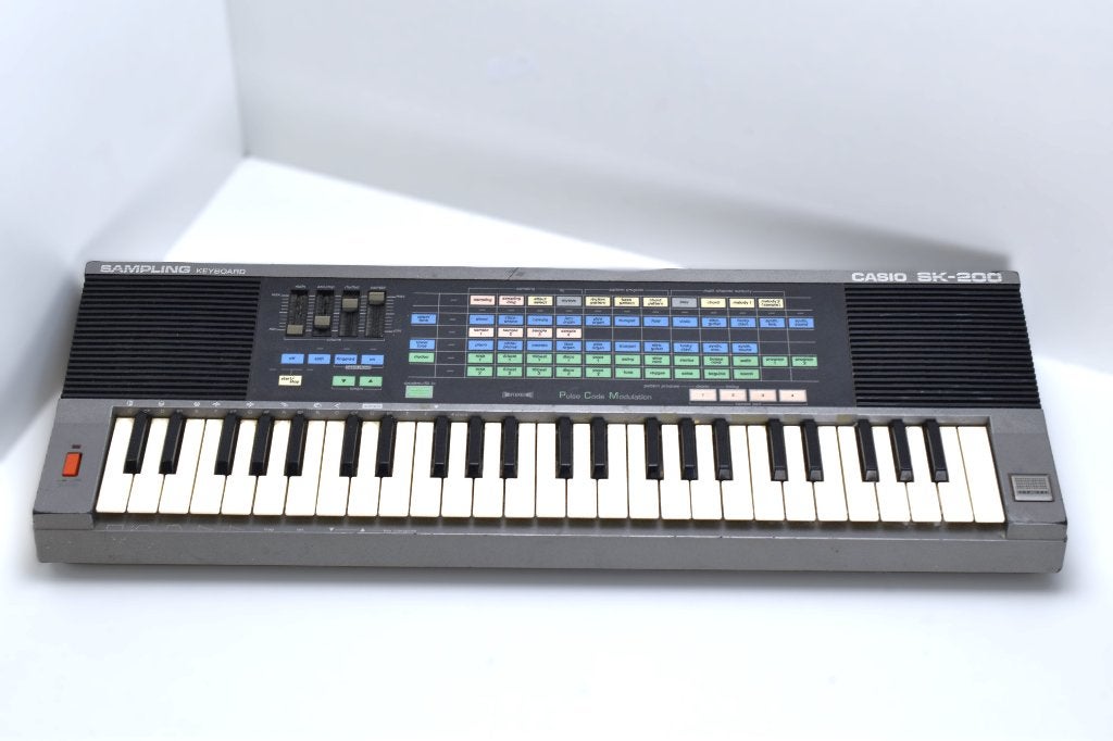 Clavier d'échantillonnage  Casio SK-200 à 49 touches VINTAGE, Enlèvement