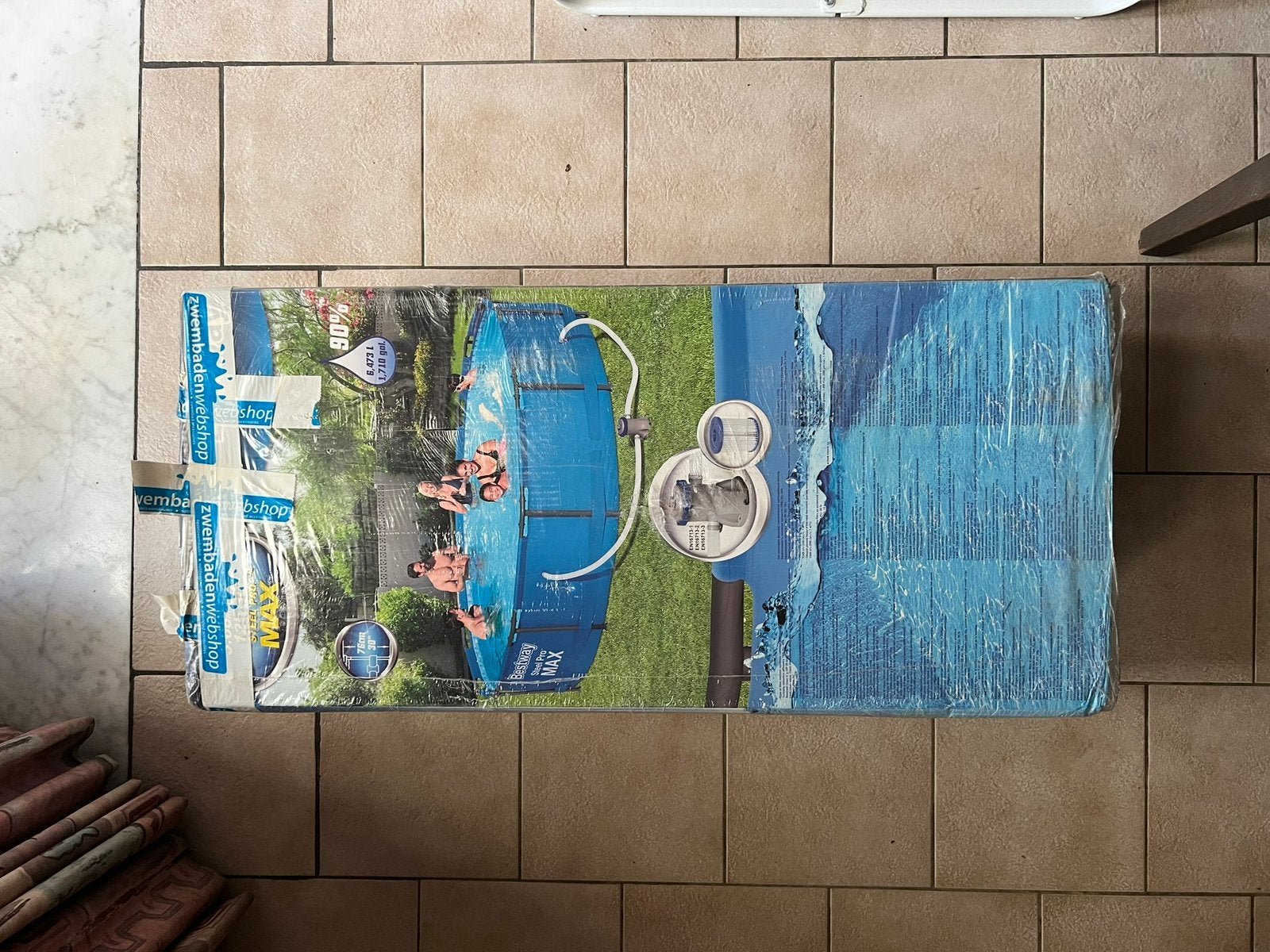 Zwembad Bestway Steel Pro Max (nieuw in verpakking), Jardin & Terrasse, Piscines, Neuf, 200 à 400 cm, 300 cm ou plus, Rond