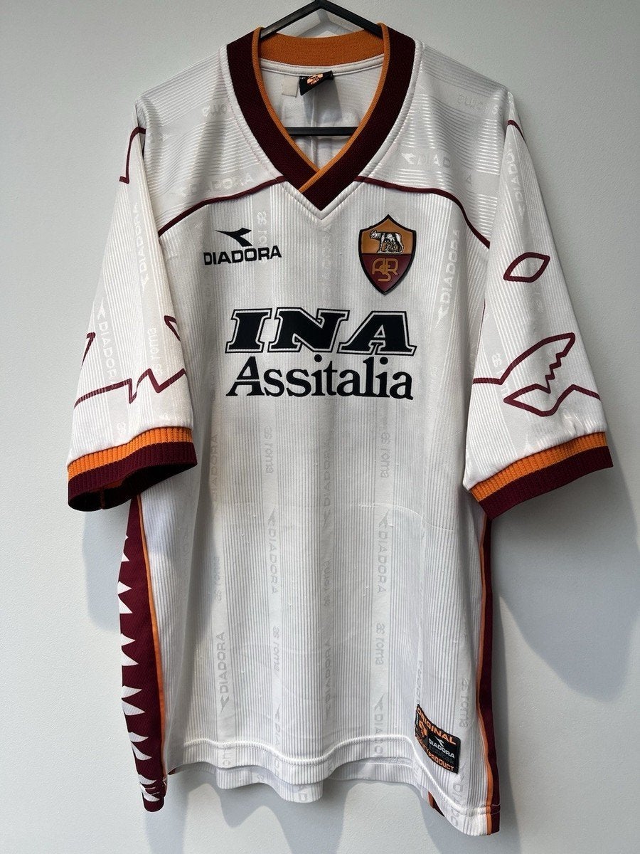 AS Roma Totti Voetbal Uitshirt Origineel 1999, Enlèvement ou Envoi
