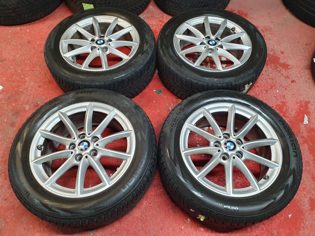 Jantes BMW origine 17" kit hiver X1 F48 et X2 F39 5x112, Autos : Pièces & Accessoires, Autres pièces automobiles, BMW, Utilisé