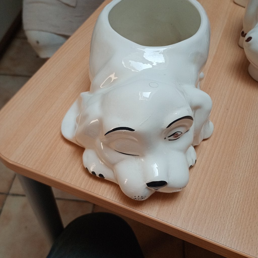 Vintage hond, Antiek en Kunst, Antiek | Keramiek en Aardewerk, Ophalen