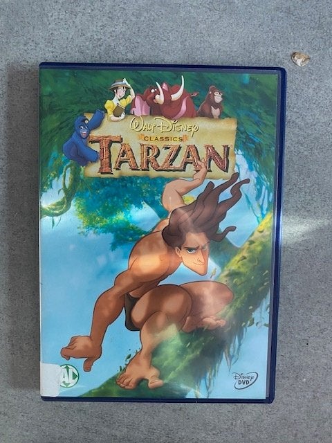 2-disc DVD TARZAN van Walt Disney Classics Nieuwstaat, Français, Dessin animé, Tous les âges, Comme neuf