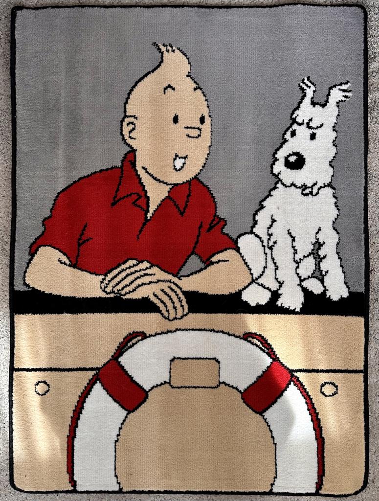 Tintin - LES CIGARES DU PHARAON Tapis en laine Axis 1994, Enlèvement ou Envoi, Neuf