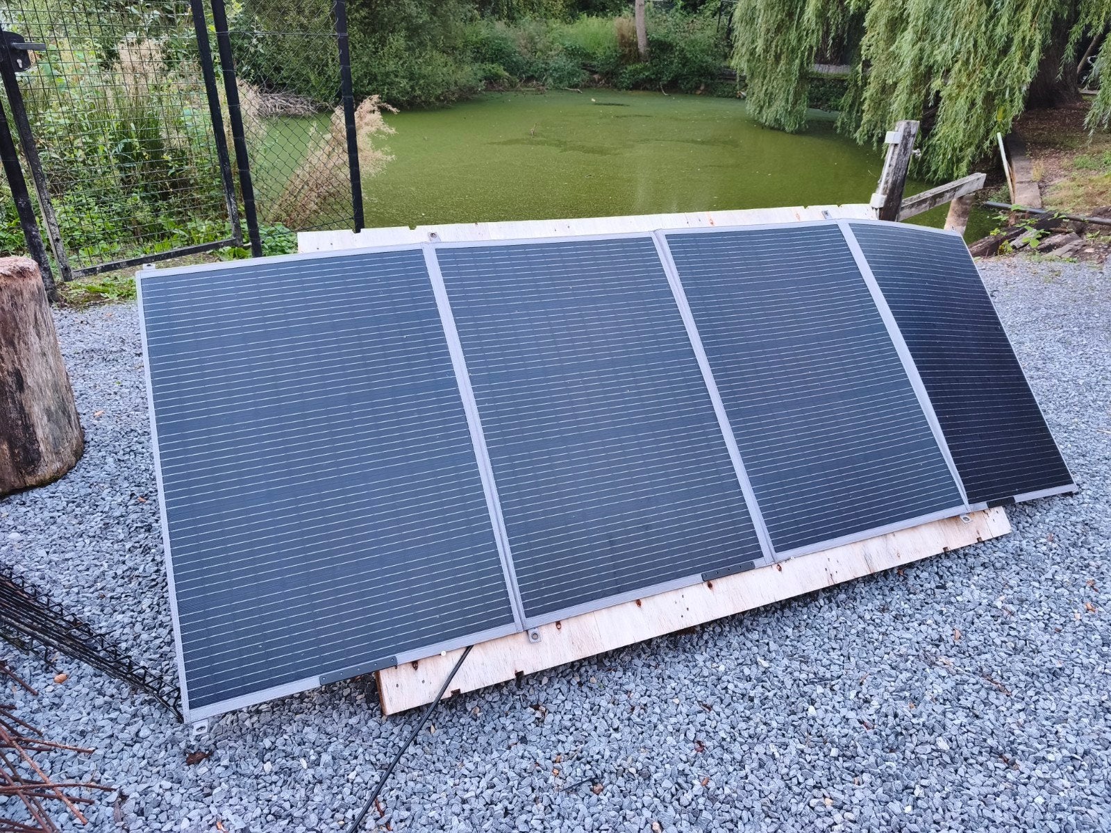 Bluetti 400wp zonnepanelen., Ophalen, Zo goed als nieuw