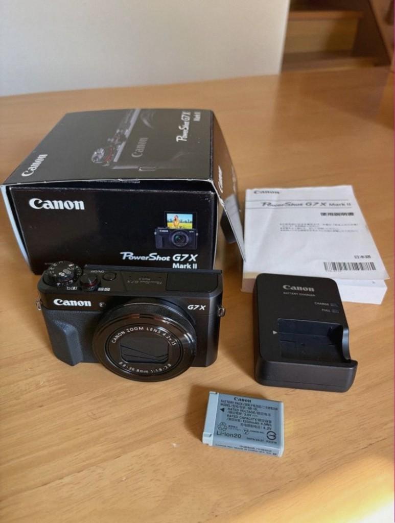 Canon PowerShot G7X MarkⅡ, Audio, Tv en Foto, Fotocamera's Digitaal, Compact, Ophalen of Verzenden, Zo goed als nieuw, Overige Merken