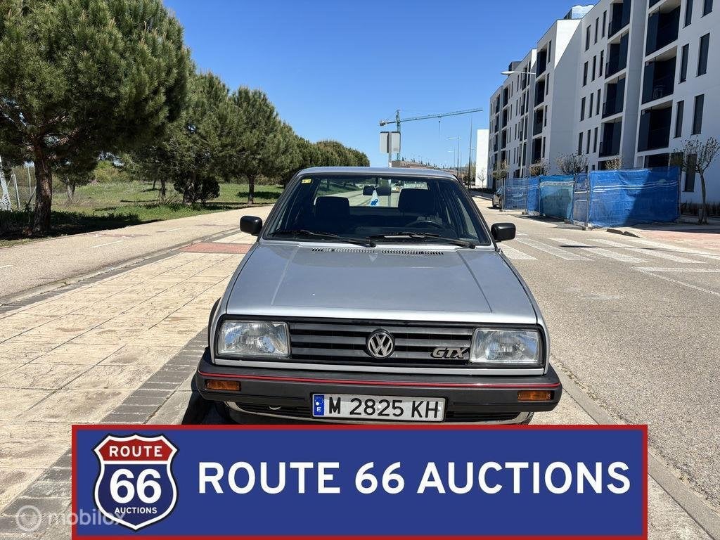Volkswagen Jetta GTX | 1989 | Route 66 Auctions, Auto's, Oldtimers, Volkswagen, Zwart, Bedrijf, Handgeschakeld