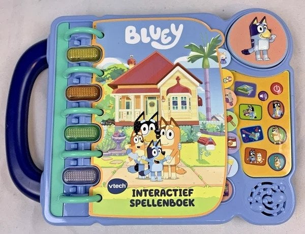 VTech Bluey Interactief Spellenboek educatief speelgoed, Kinderen en Baby's, Verzenden, Zo goed als nieuw, 2 tot 4 jaar