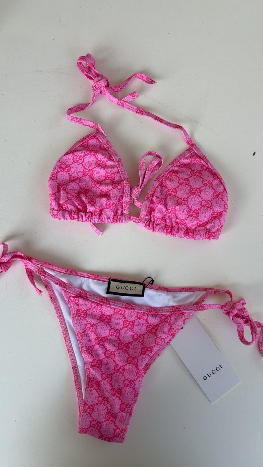 Roze bikini, Kleding | Dames, Badmode en Zwemkleding, Ophalen of Verzenden, Zo goed als nieuw, Roze, Bikini