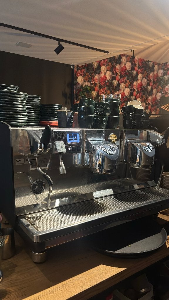 Professionele koffiebar Espressomachine, Ophalen, Gebruikt, Espresso apparaat, Koffiebonen