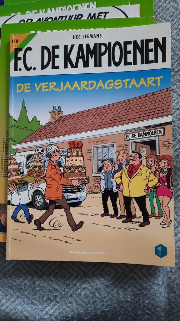 Hec Leemans - FC DE KAMPIOENEN 110 : De verjaardagstaart, Enlèvement ou Envoi, Neuf, Hec Leemans