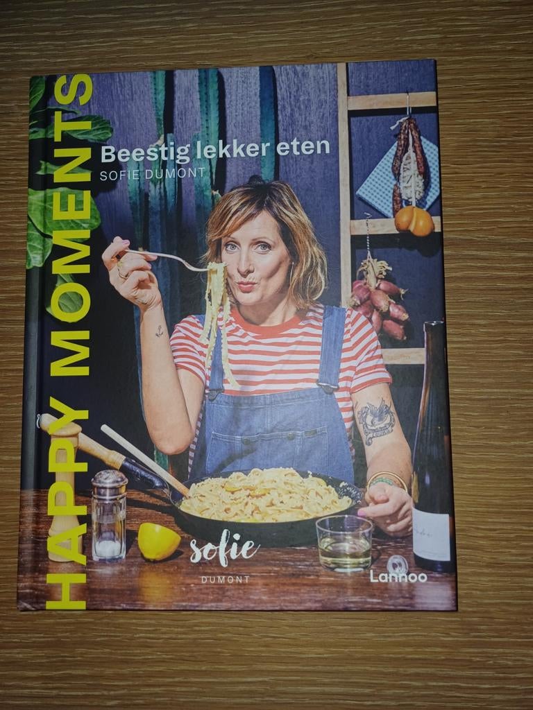 Kookboek Sofie Dumont - Happy moments, Ophalen of Verzenden, Zo goed als nieuw, Sofie Dumont