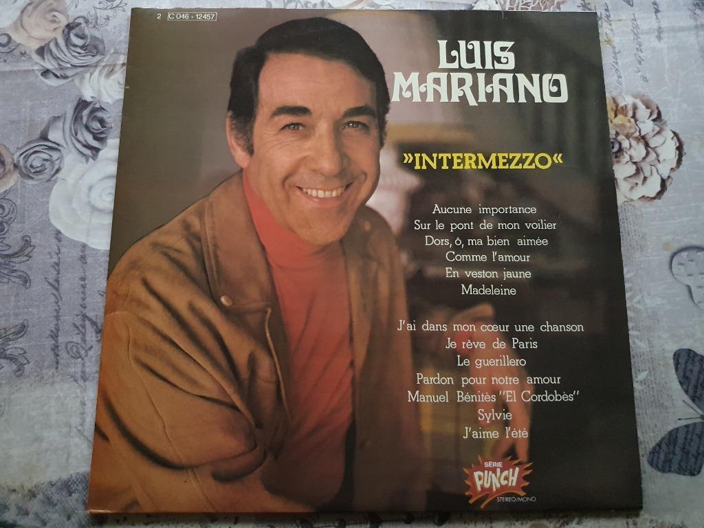 Disque vinyl 33 tours Luis Mariano ‎– Intermezzo, Enlèvement ou Envoi, Comme neuf