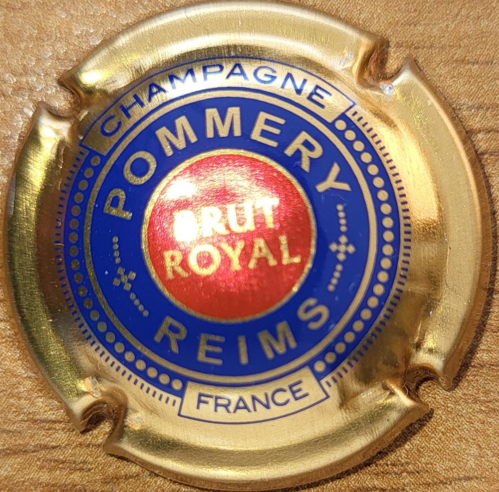 Capsule Champagne POMMERY rouge/bleu/or nr.117h, Verzamelen, Wijnen, Nieuw, Champagne, Frankrijk, Ophalen of Verzenden