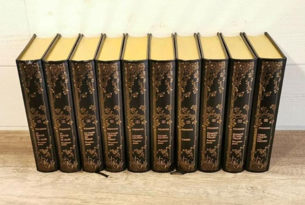 Œuvres complètes de Stendahl par Jean de Bonnot (10 volumes), Livres, Littérature, Enlèvement ou Envoi