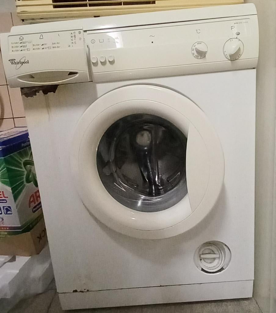 Lave linge Whirlpool, Ophalen, 4 tot 6 kg, Voorlader, Minder dan 1200 toeren