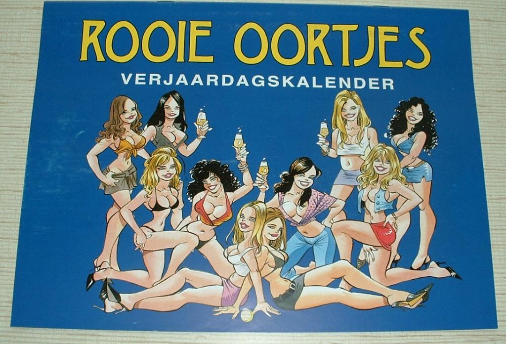 ROOIE OORTJES verjaardagskalender, Livres, BD, Enlèvement ou Envoi, Comme neuf