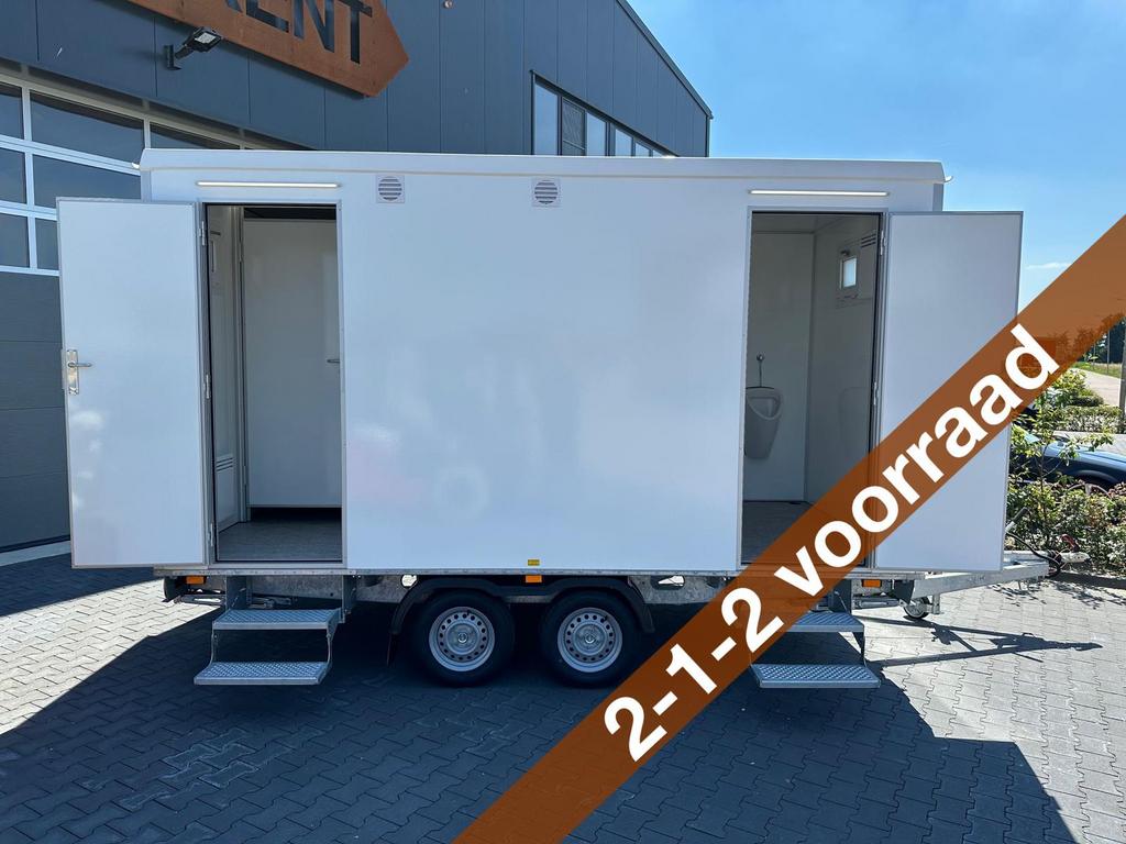 Te koop uit voorraad 2-1-2 en 3-1-3 wc wagens, Ophalen, Nieuw