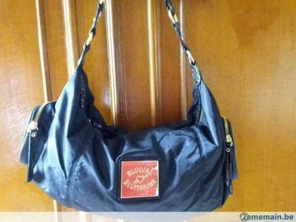 Sac Blue Girl, Verzenden, Gebruikt, Zwart, Handtas