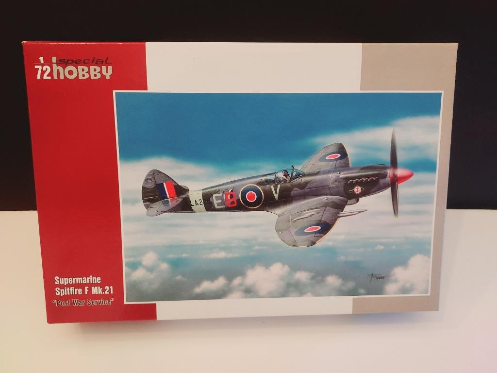 Speciale hobby (SH72249): Spitfire F.mk.21 om 1:72, Hobby en Vrije tijd, Modelbouw | Vliegtuigen en Helikopters, Nieuw, Vliegtuig