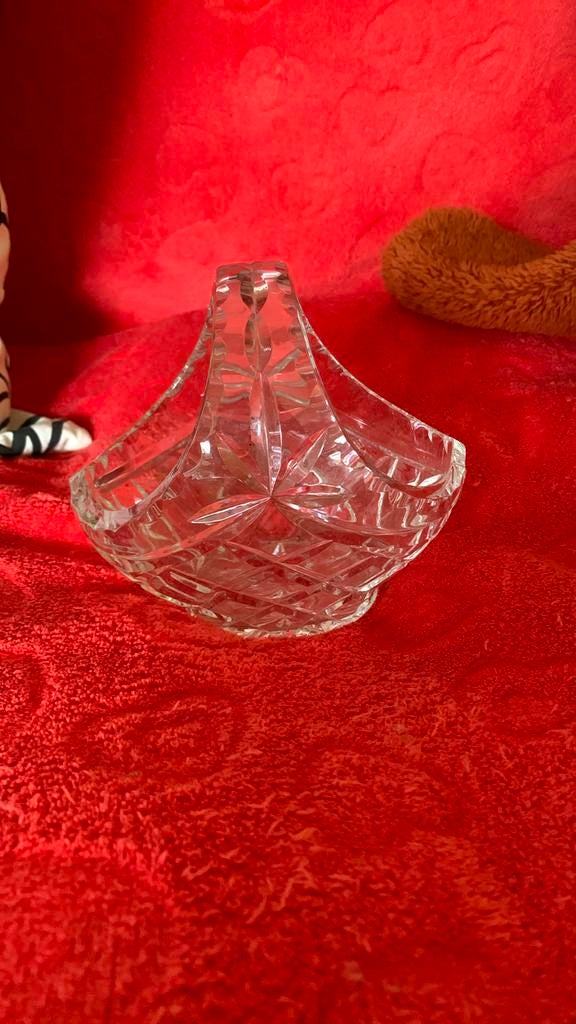 Kristal mandje, Antiek en Kunst, Ophalen of Verzenden