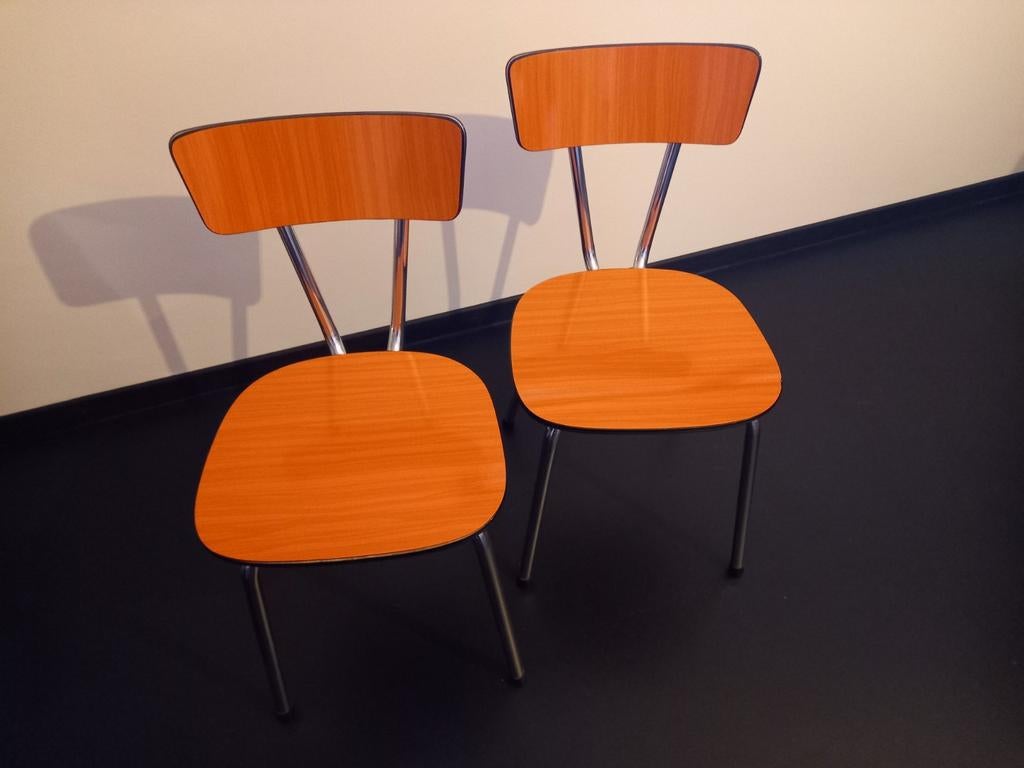 2 seventies stoelen, Enlèvement, Utilisé