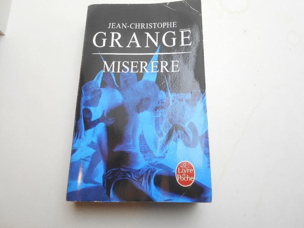 livre roman Jean Christophe Grangé " Miserere ", Livres, Enlèvement ou Envoi, Utilisé